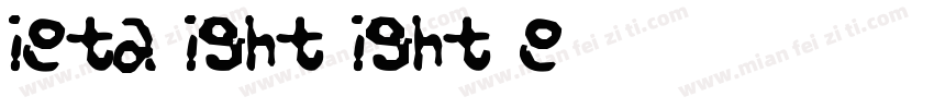 Pieta Light Light Re字体转换